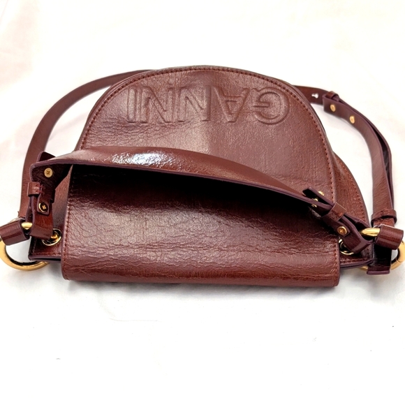 Ganni Banner Saddle Bag - Picture 7 of 14
